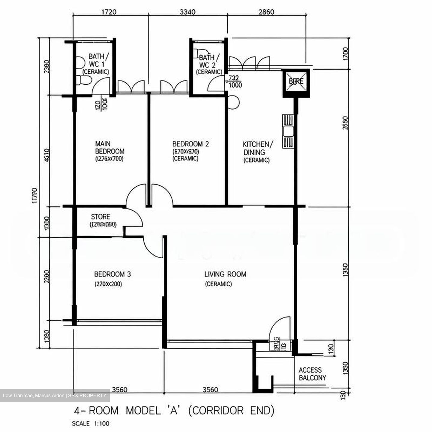 Blk 243 Tampines Street 21 (Tampines), HDB 4 Rooms #540792631